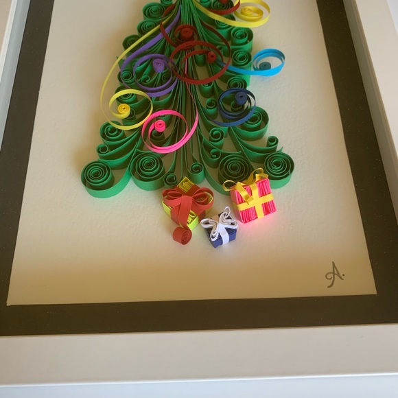 Quilling. Christmas Tree (Handmade) - Picture 3 of 5